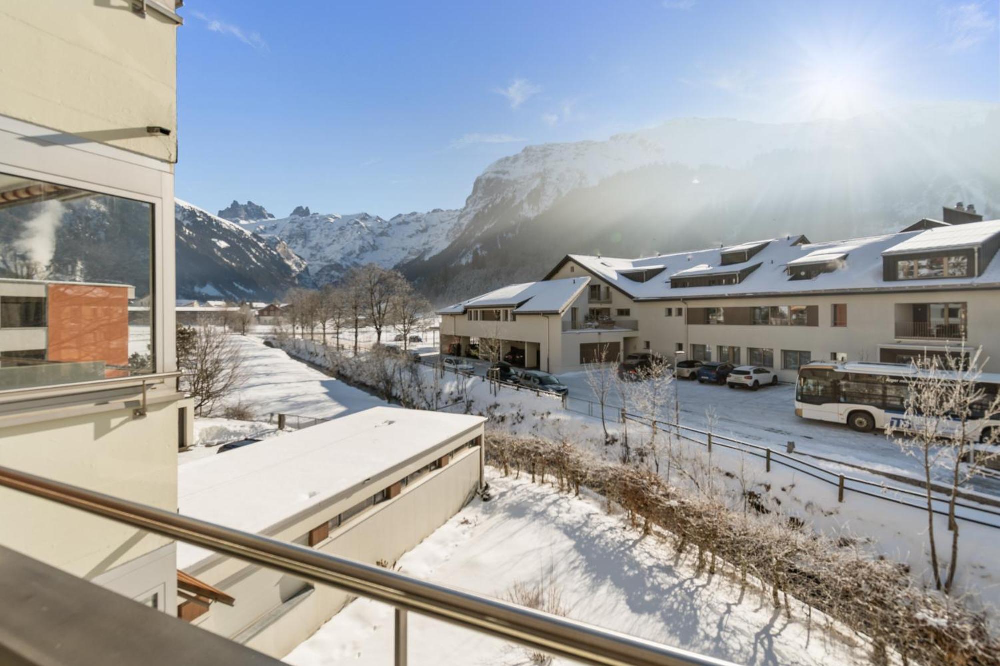Studio Mit Bergblick Titlis, Luzern, Pilatus, See Engelberg Exterior photo